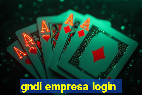 gndi empresa login